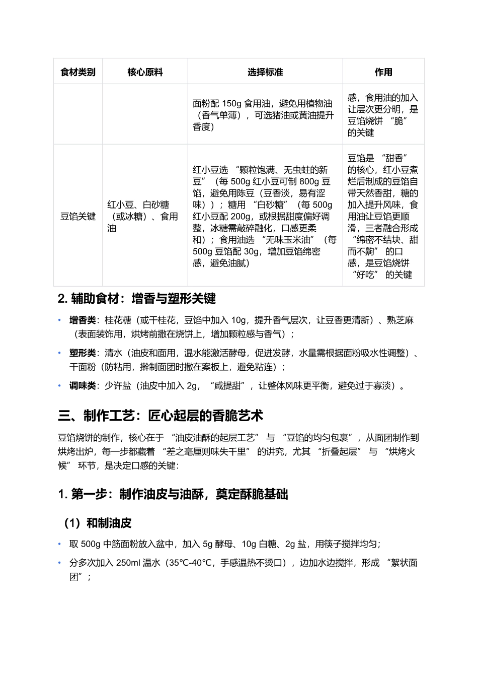 豆馅烧饼：老北京胡同里的香脆甜香.docx_第2页