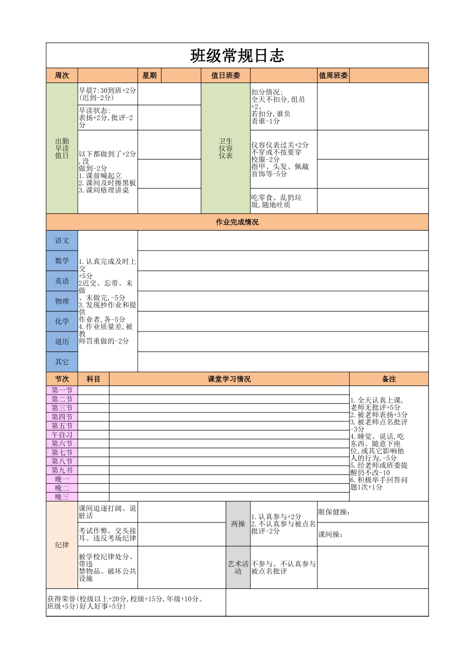 5-班级日志2.xlsx_第1页