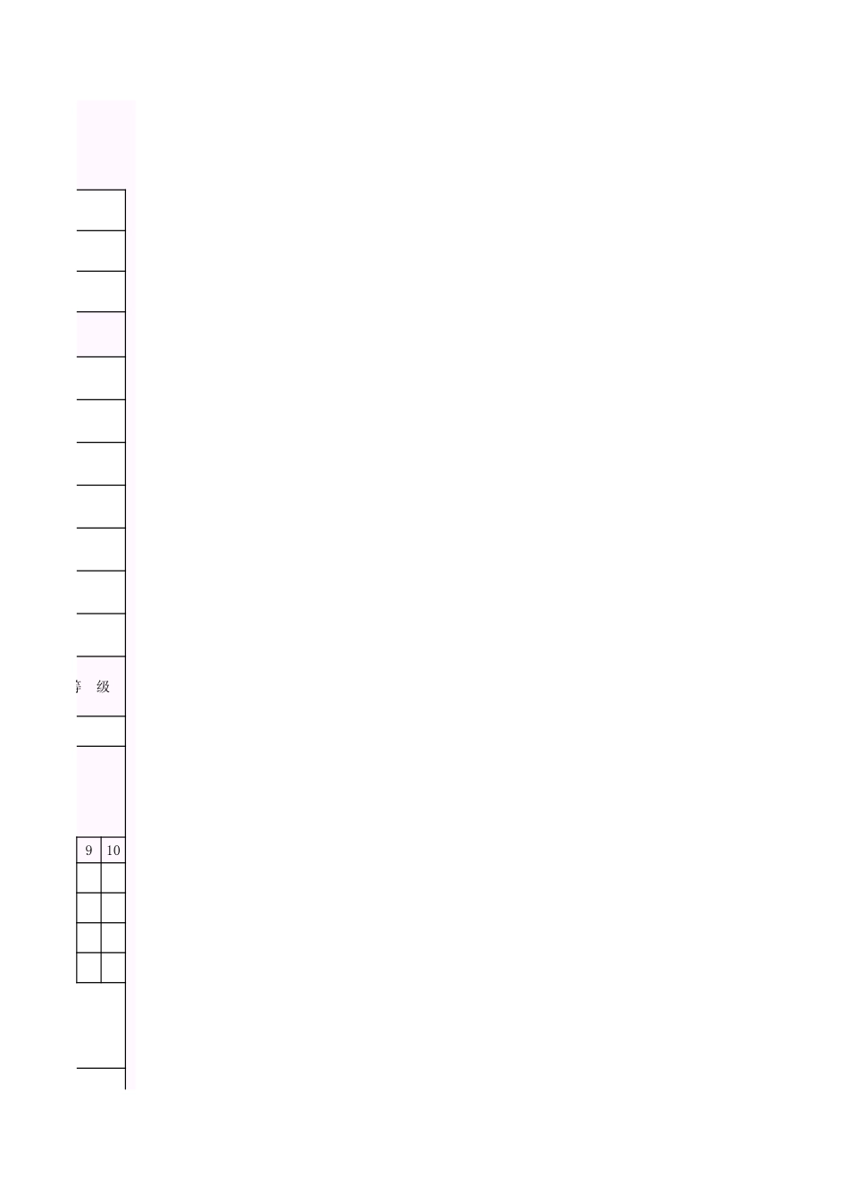 001-防验表1 防护门、防护密闭门、密闭门门框墙制作分项工程质量验收记录表.xls_第3页