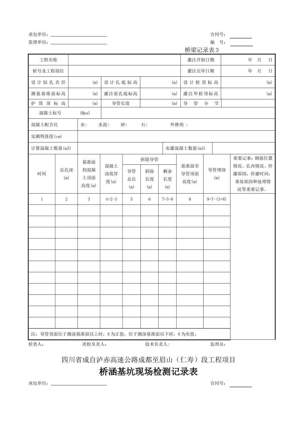 01-15 桥梁记录表(15张).doc_第3页