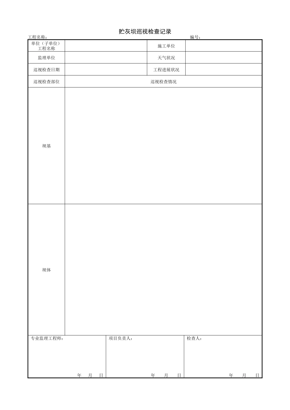 1.19.2贮灰坝巡视检查记录.doc_第1页