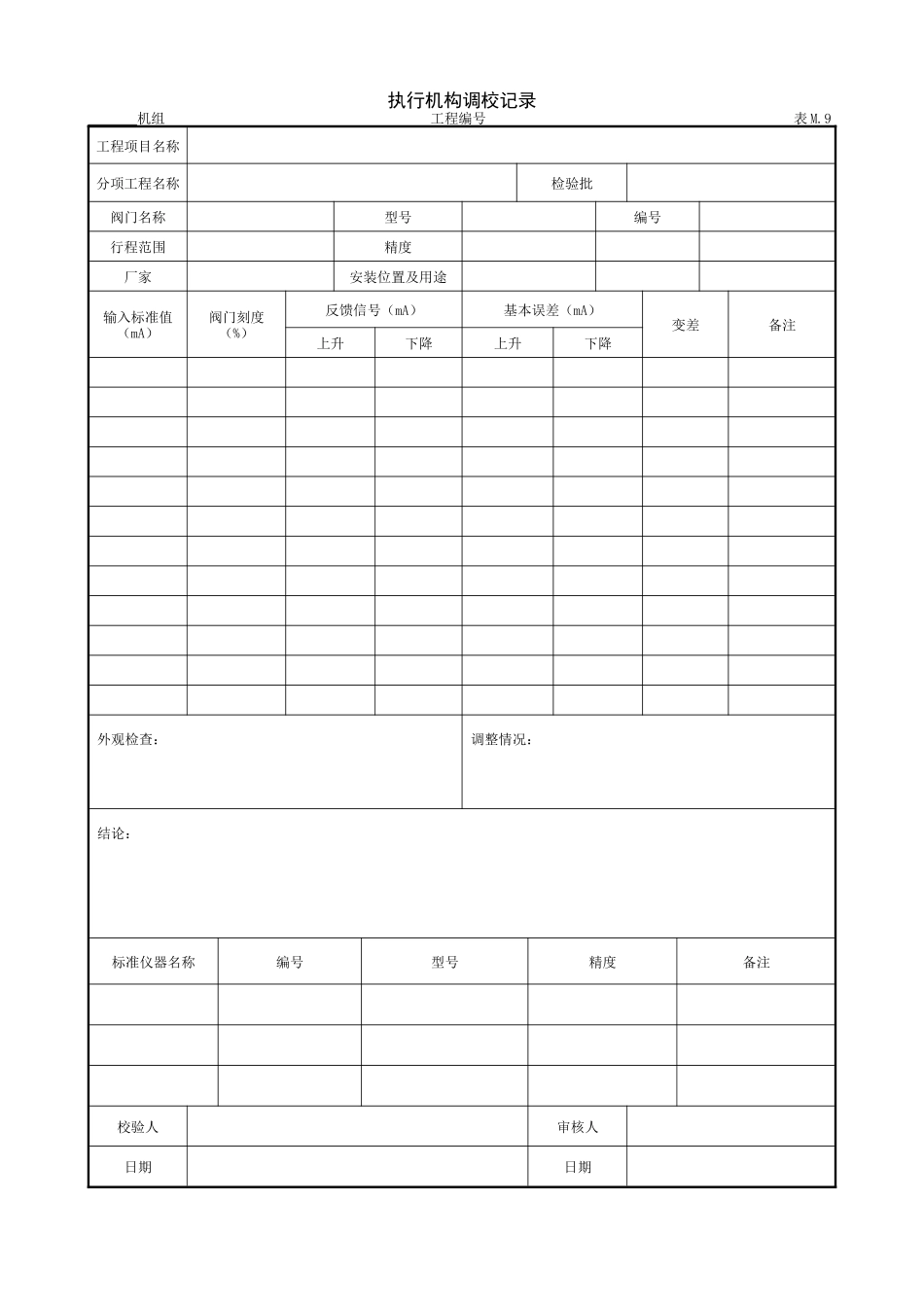 4.7.9执行机构调校记录.doc_第1页