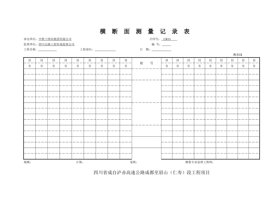 10-14成仁路测量记录表(测表10-测表14).doc_第3页