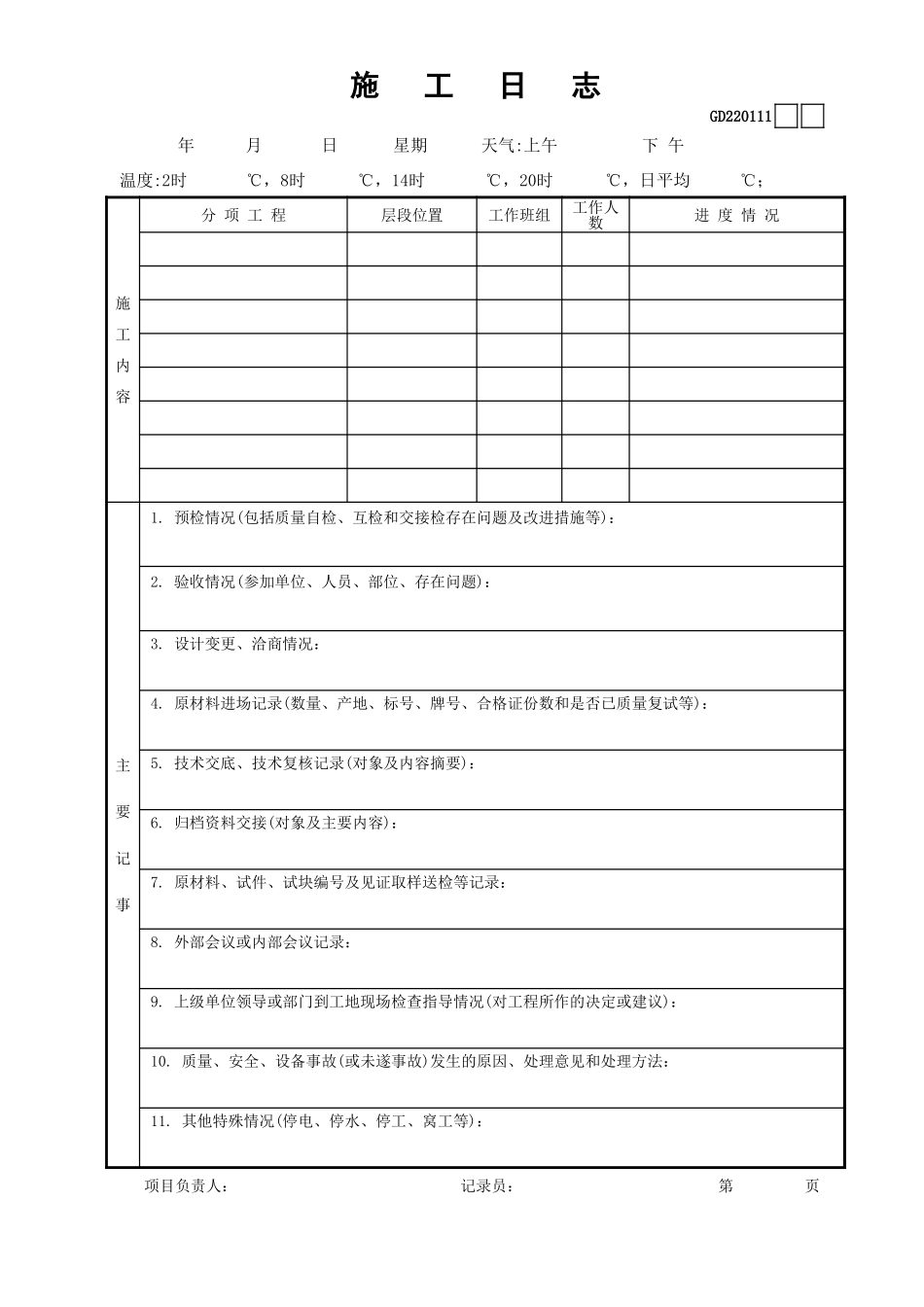 11施工日志GD220111.xls_第1页