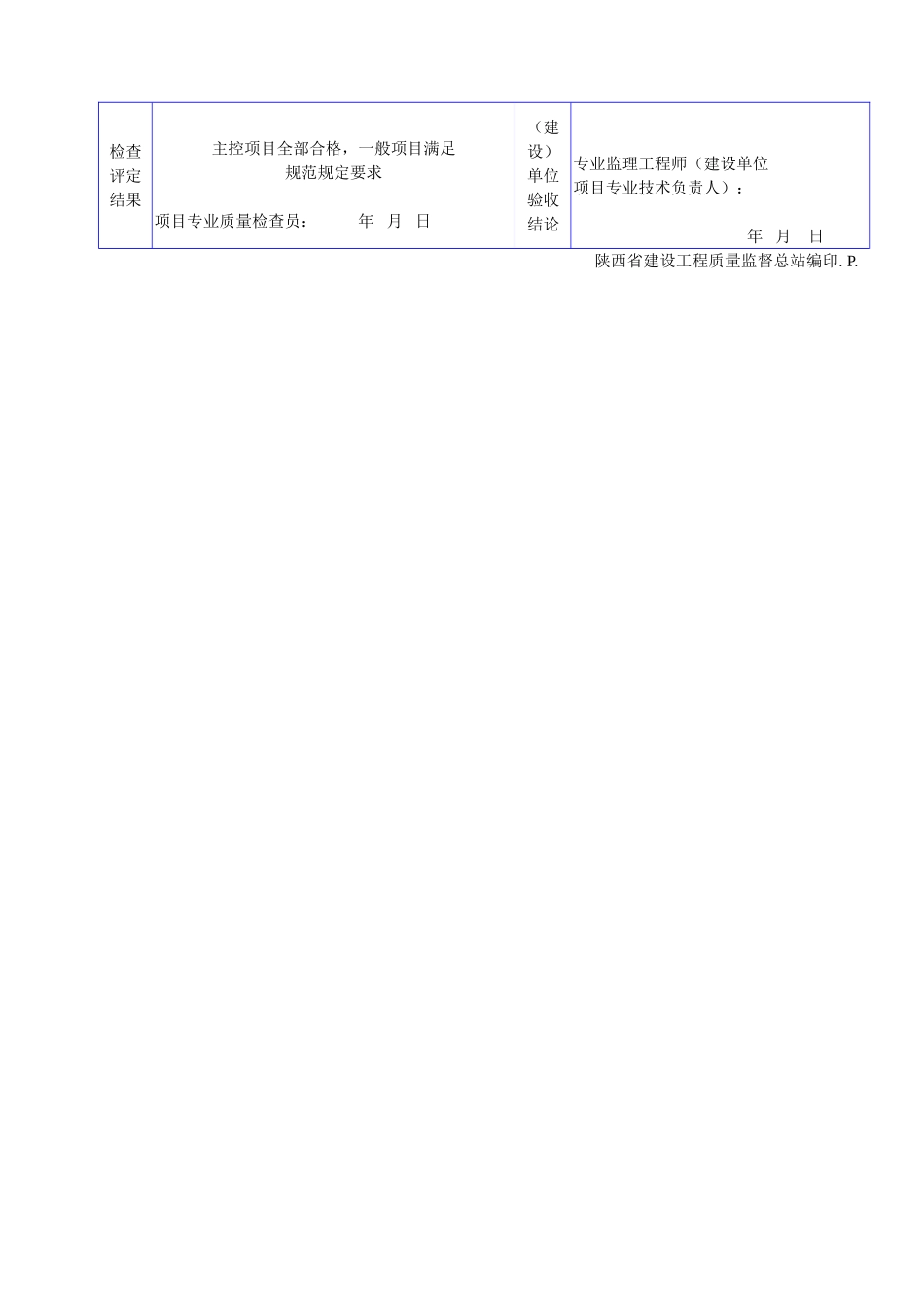 A 3030木门窗制作工程检验批质量验收记录表.doc_第2页