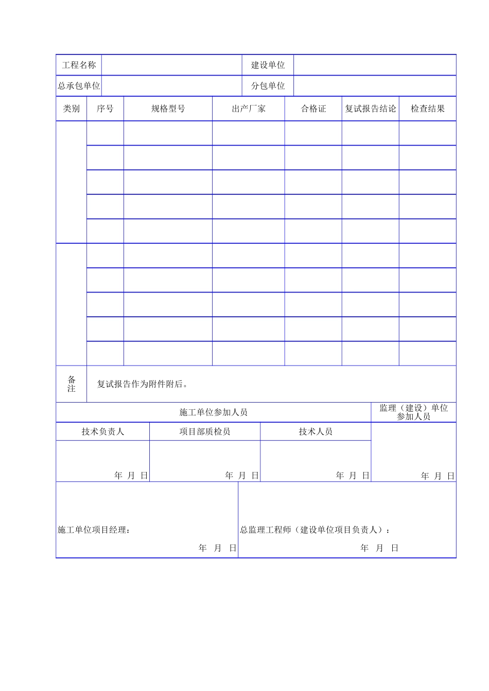 C 1208焊条焊剂复试检查记录.doc_第2页