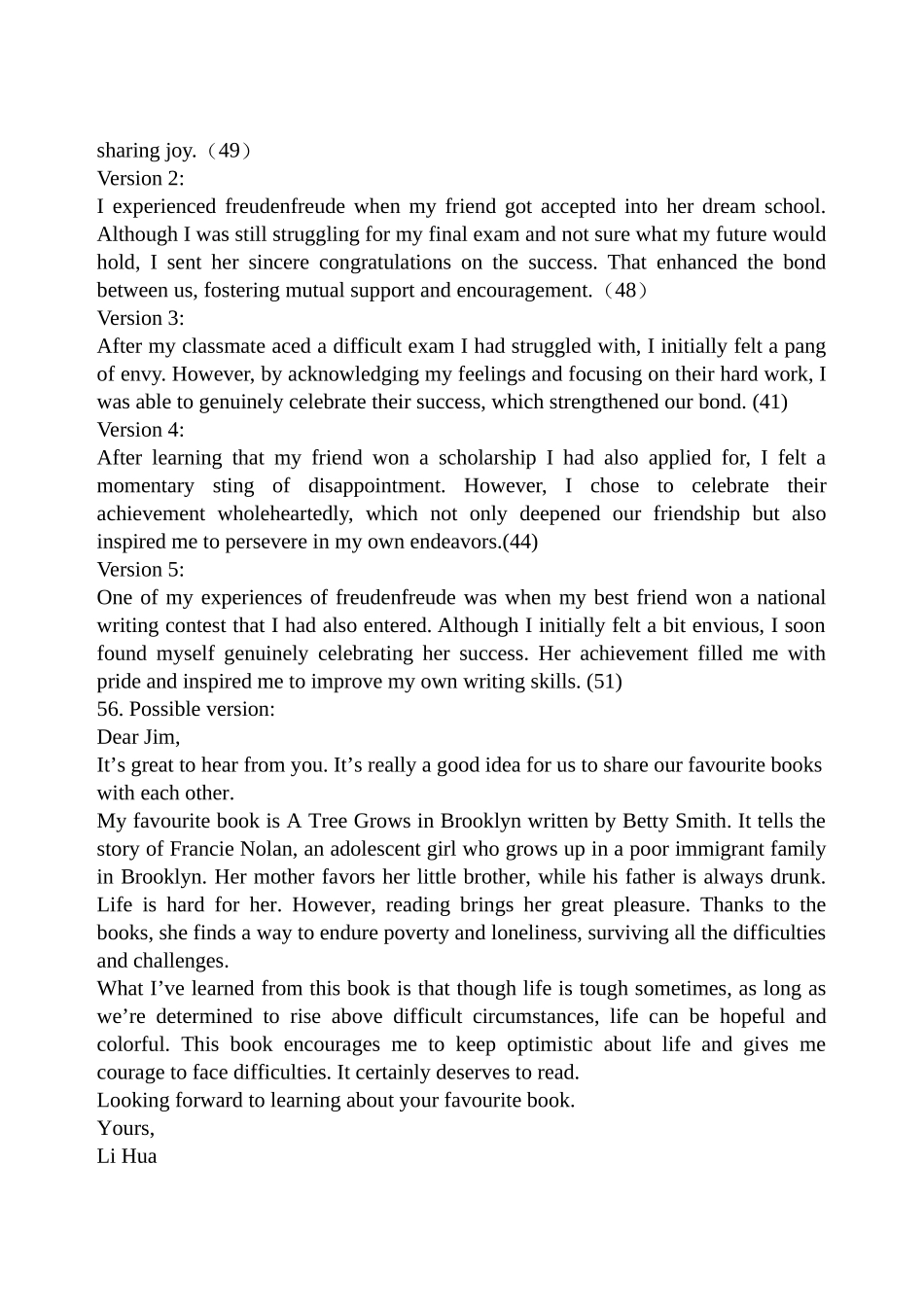 北京理工大学附属中学2024-2025学年高二上学期月期中英语试题答案.docx_第2页