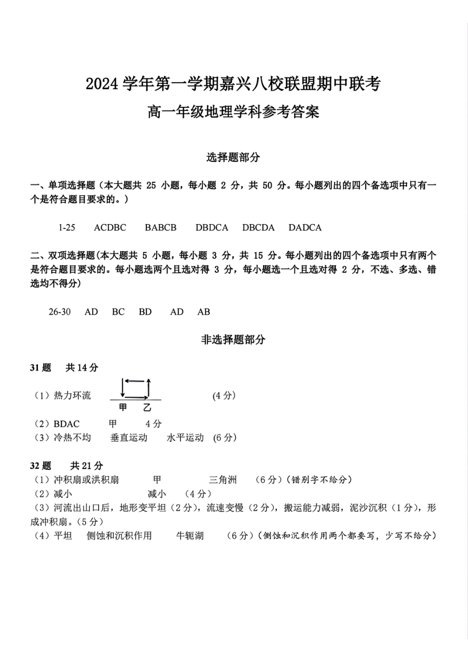地理学科参考答案.pdf_第1页