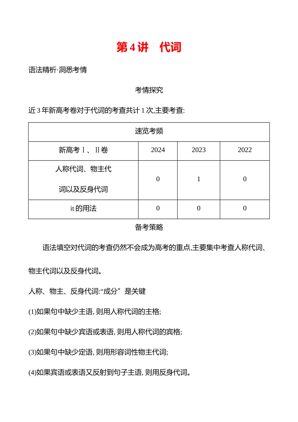 模块二第4讲代词.docx_第1页