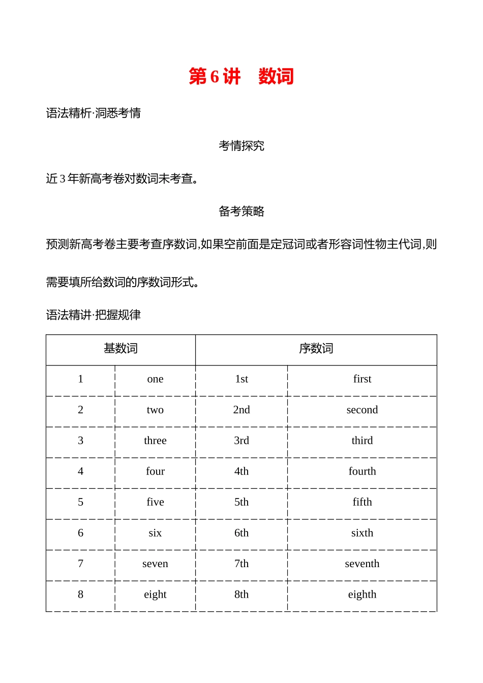 模块二第6讲数词.docx_第1页