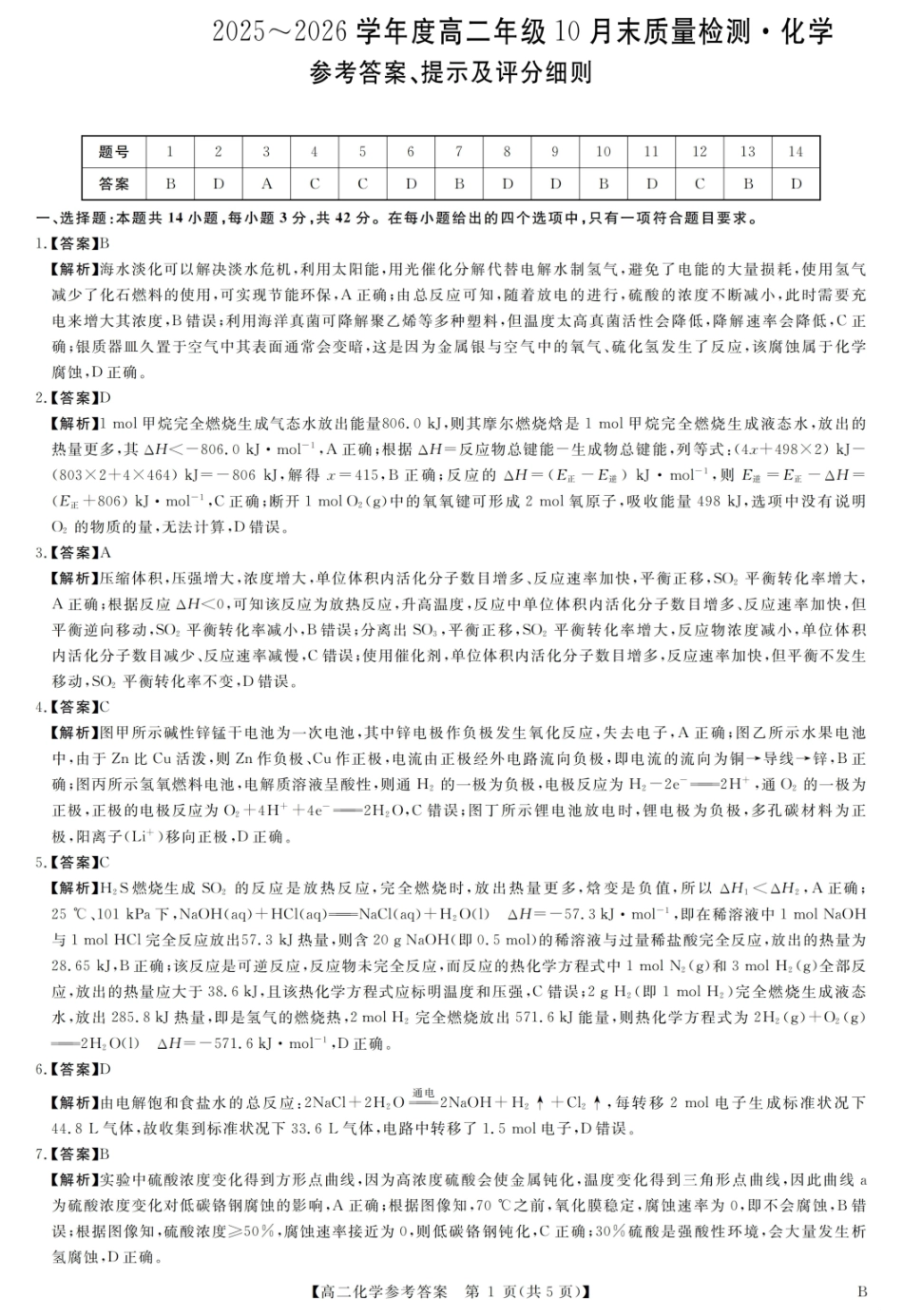 评分细则及答案详解-化学.pdf_第1页