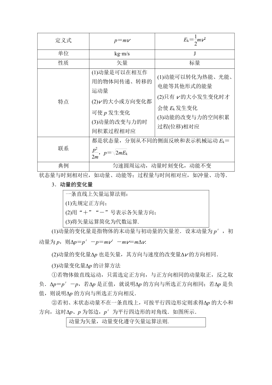 新教材人教版高中物理选择性必修第一册全册各章节知识点考点.pdf_第3页
