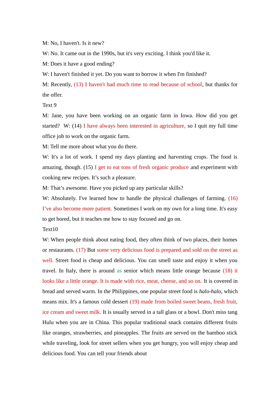 英语试卷听力原文四川省资阳市高中2023级(2026届)高三第一次诊断性考试（资阳一诊）（.0-.2）.docx_第3页