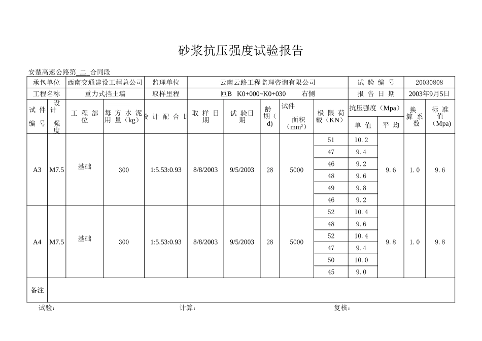 K0+000~K0+030右侧挡土.xls_第2页