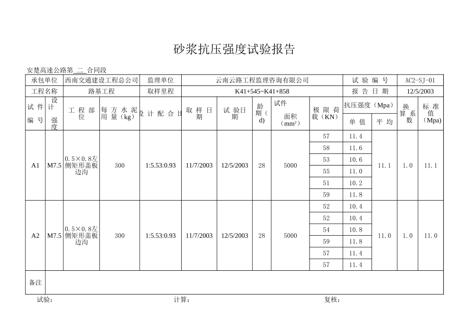 K41+545~+858左矩形盖板边沟.xls_第1页
