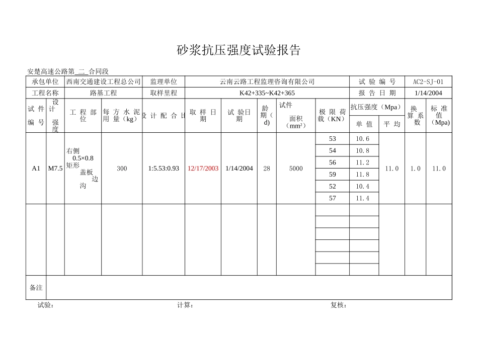 K42+355~K42+365右矩形盖板边沟.xls_第1页