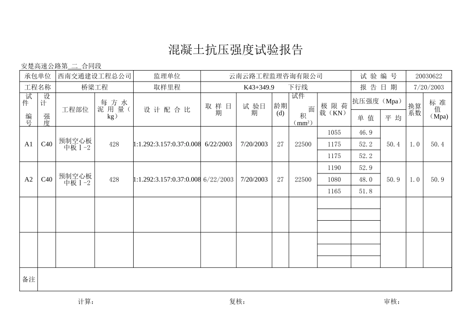 K43+349.90 下行线.xls_第2页