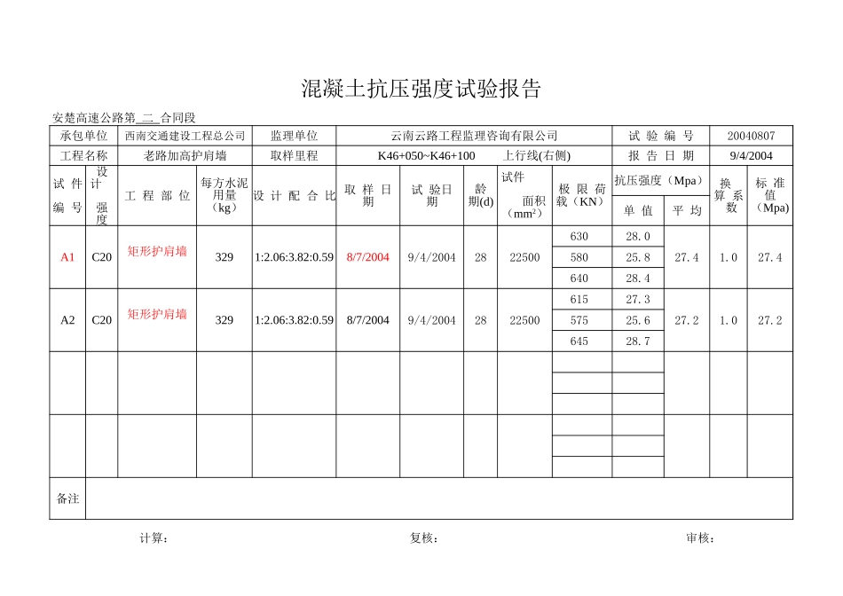 K46+000-K46+300.xls_第2页