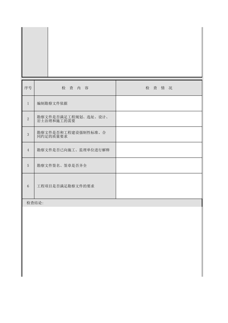 房屋建筑工程勘察文件质量检查报告GD425.xls_第3页