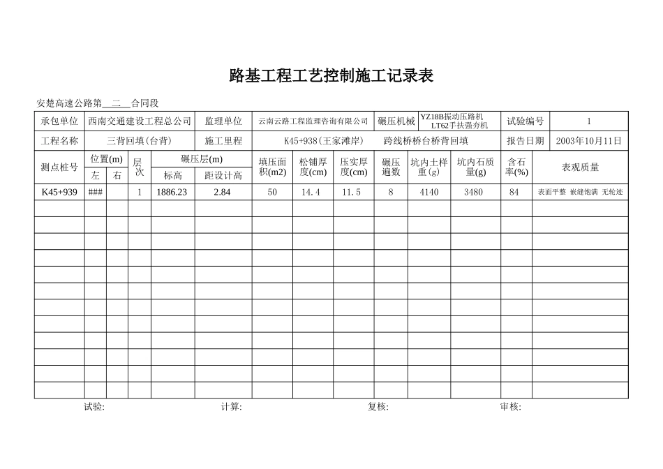 副本K45+938 王家滩桥台桥背回填.xls_第1页
