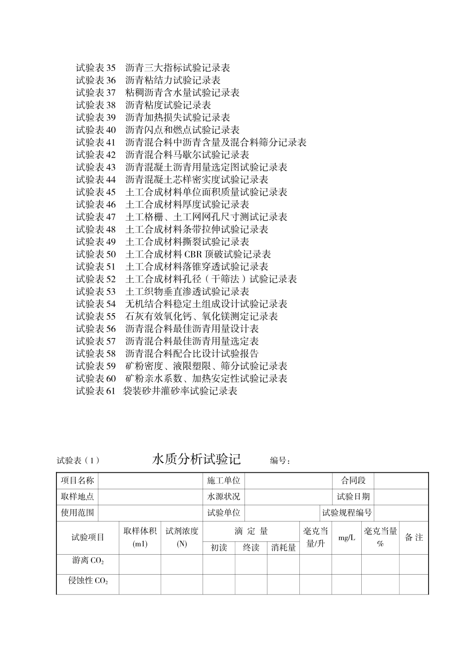 公路工程施工表格(第四册).doc_第2页