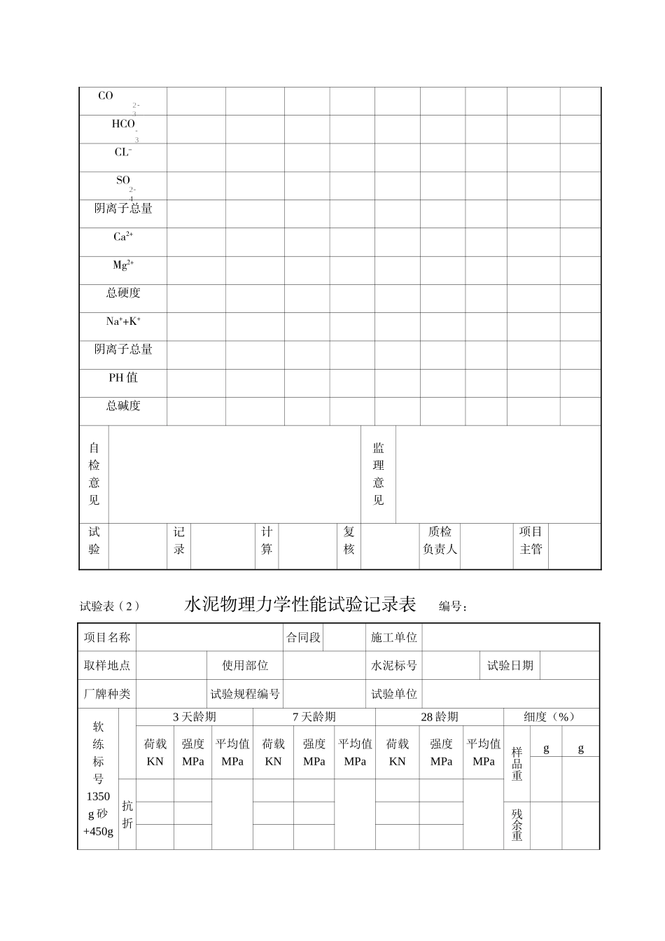公路工程施工表格(第四册).doc_第3页