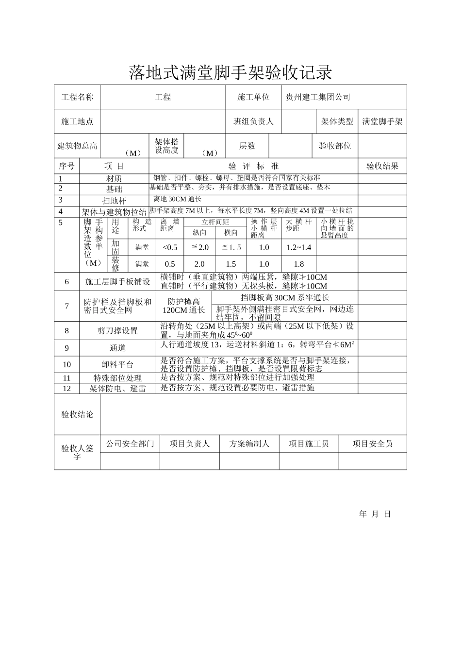 脚手架验收记录.doc_第1页