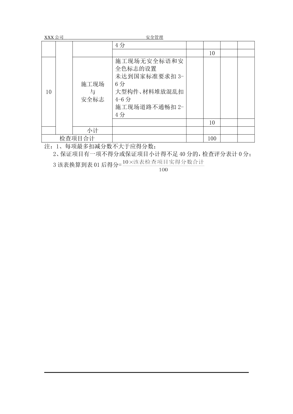 施工安全管理检查评分表.doc_第3页