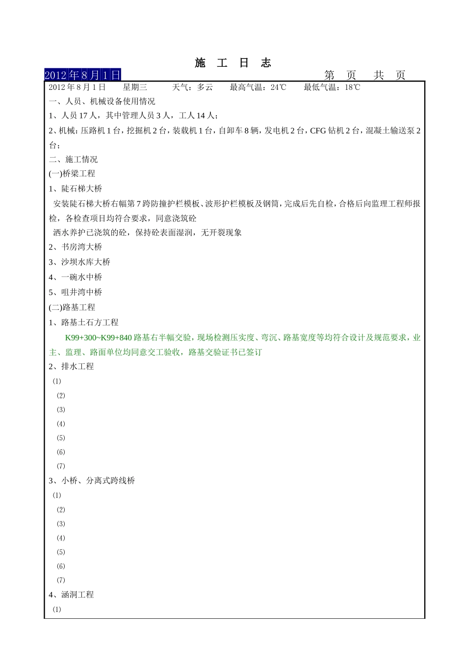 施工日志(12年8月).doc_第2页