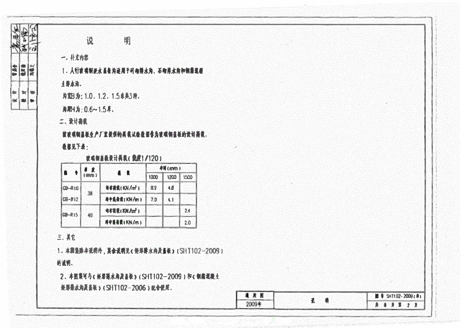 SHT102-2009 (补)矩形排水沟和盖板(废）.pdf_第2页