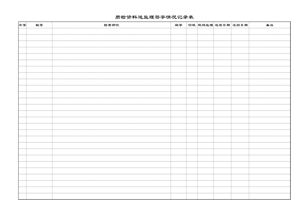 送签字资料记录表.xls_第1页
