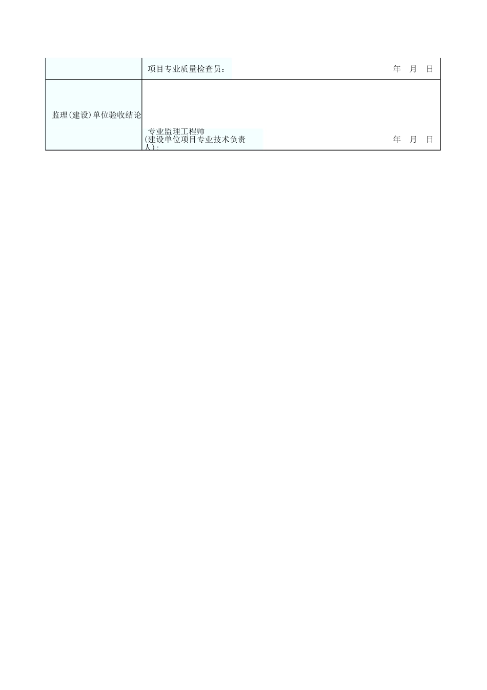 通风与空调设备安装检验批质量验收记录(空调风系统) GD2407023.xls_第2页