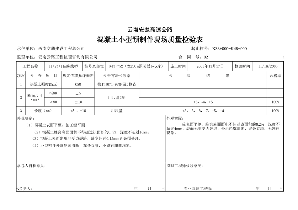 砼小型预制件现场检验71.xls_第2页