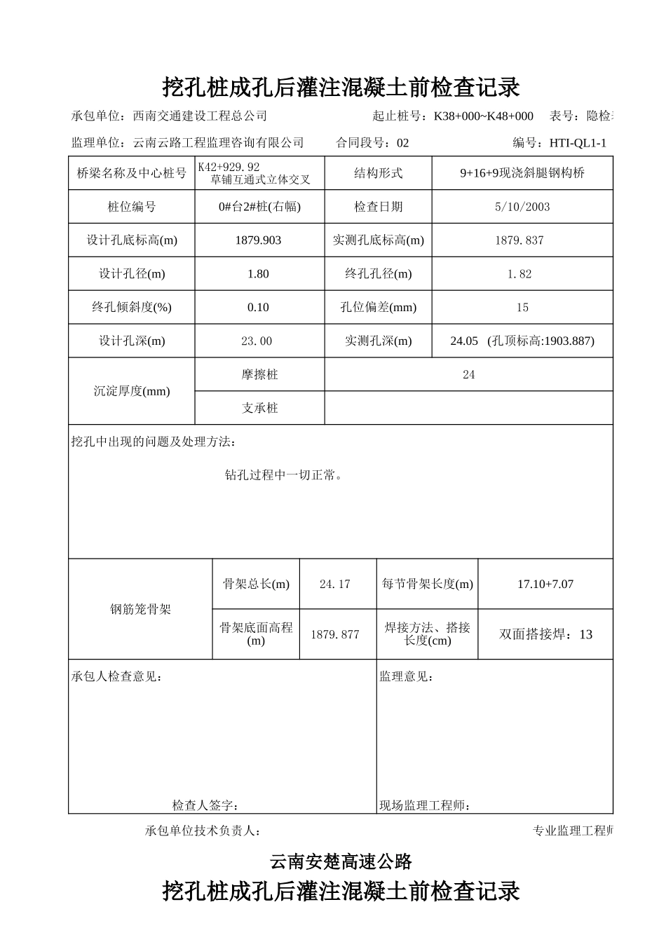 挖桩成孔后灌注混凝土前检查(表7).xls_第2页
