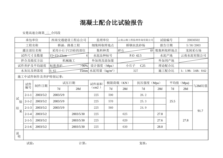 小石子   C25.xls_第2页