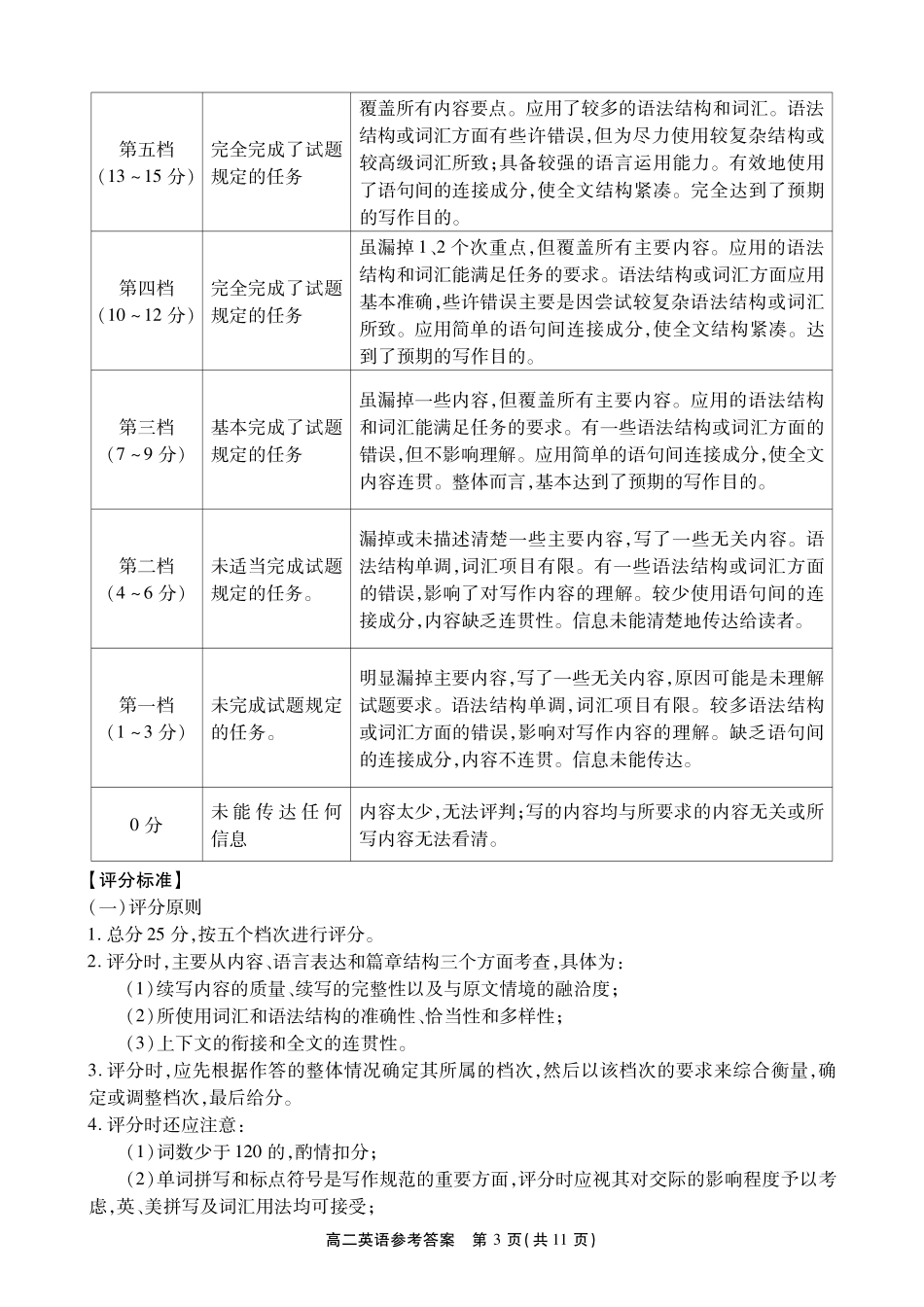【英语答案】安徽省鼎尖名校大联考2025-2026学年上学期高二11月期中考试.pdf_第3页