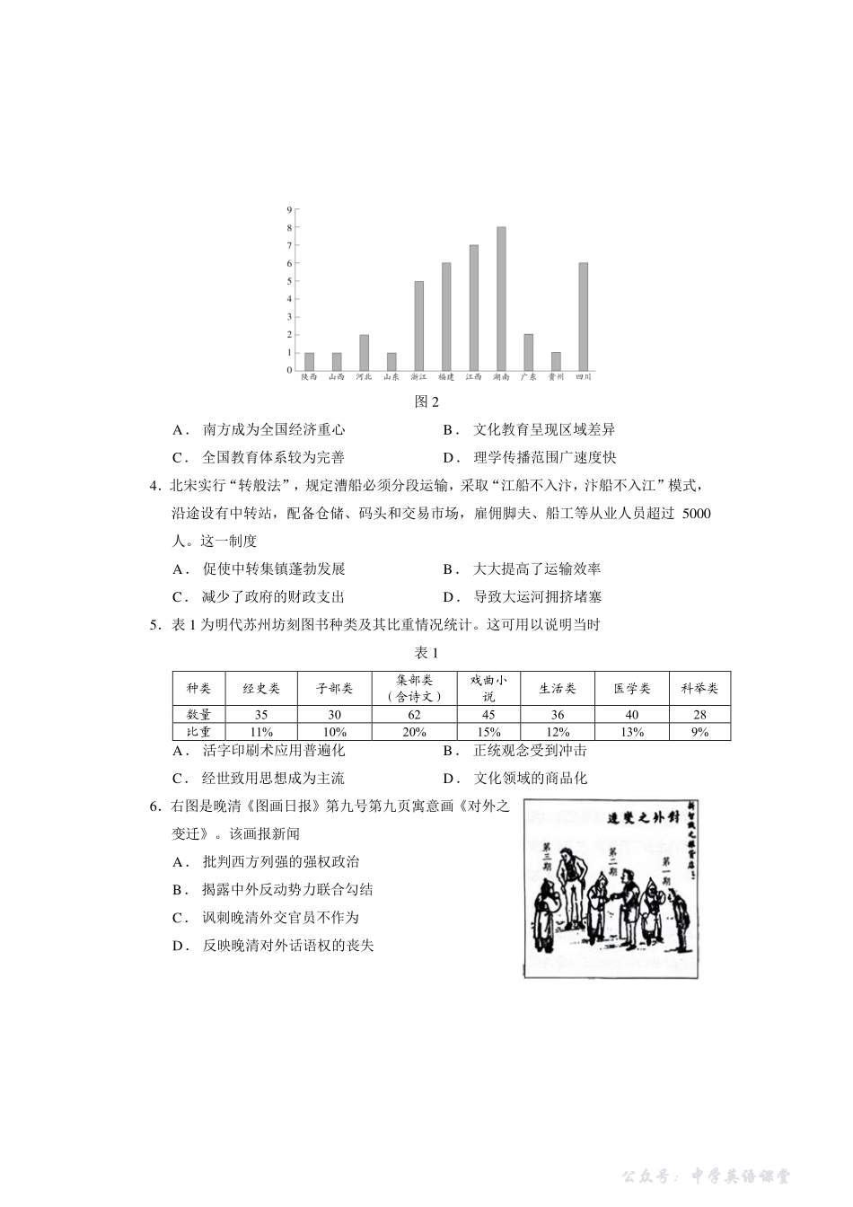 2025—2026学年度第一学期期中学业水平诊断历史.pdf_第2页