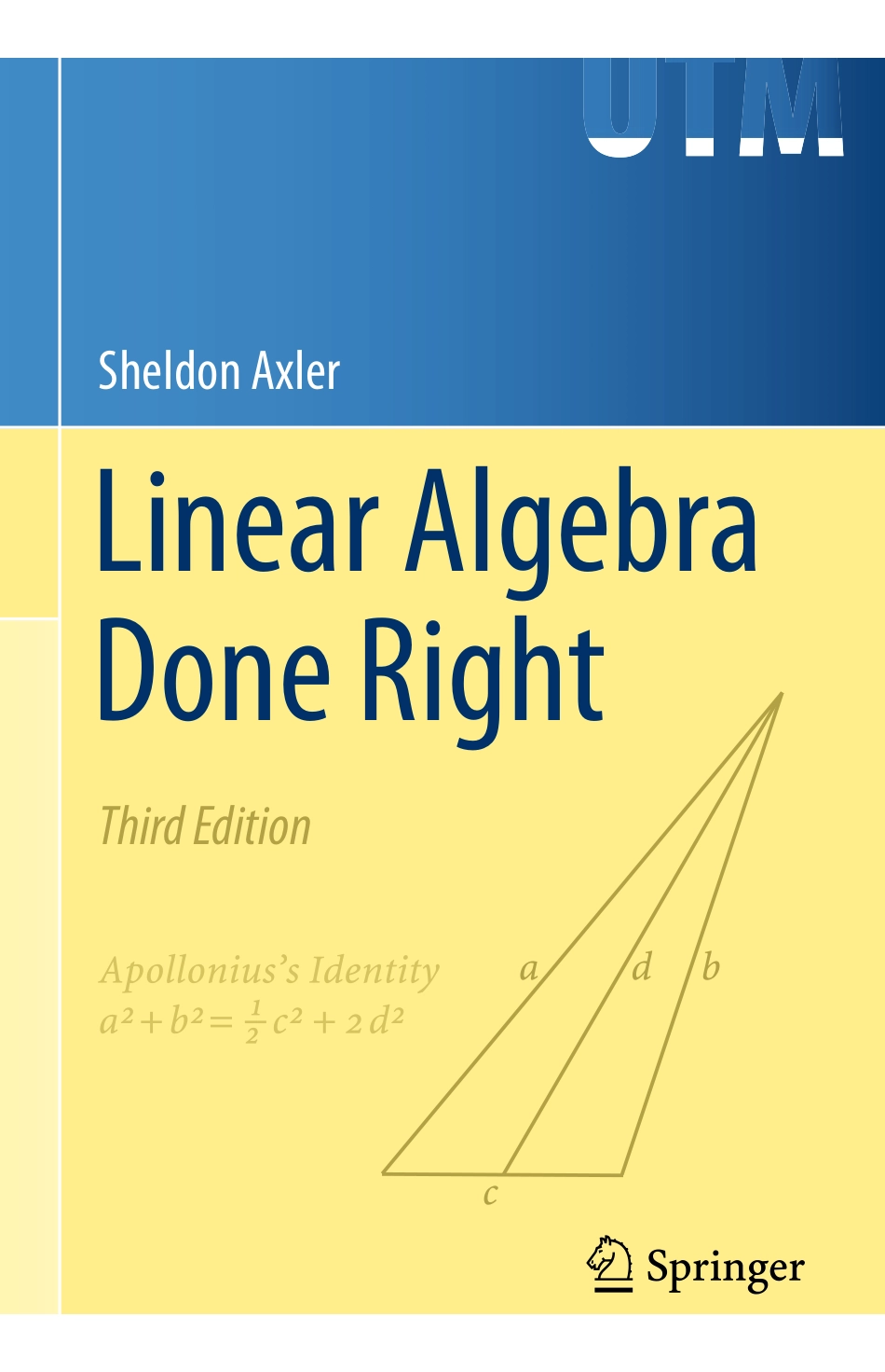 Linear Algebra Done Right by Axler,Sheldon Jay英文版.pdf_第1页