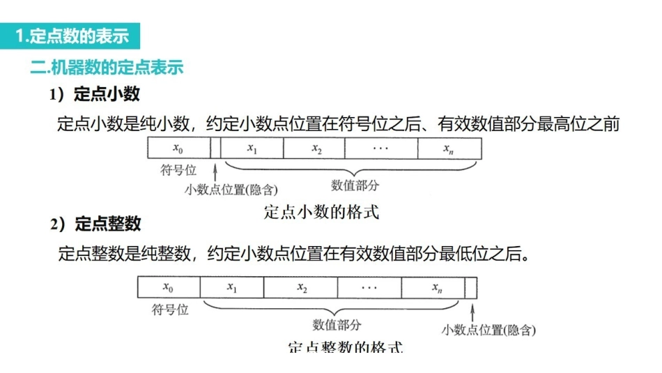 课时2 定点数的表示和运算.pdf_第3页