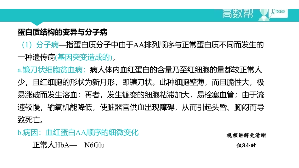 课时3 蛋白质的功能及其与结构的关系.pdf_第3页