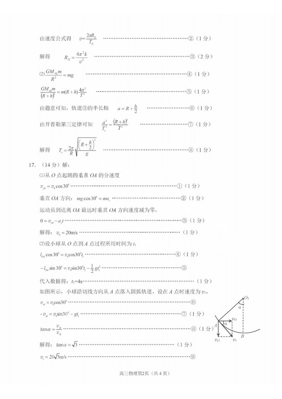物理试卷答案.pdf_第2页