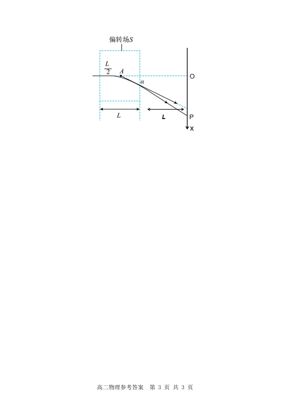 物理试卷答案浙江省杭州市地区(含周边)重点中学2025学年第一学期高二年级期中考试(11.10-11.12).pdf_第3页