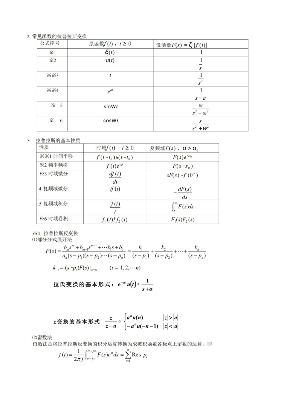 信号与系统-公式总结.pdf_第3页