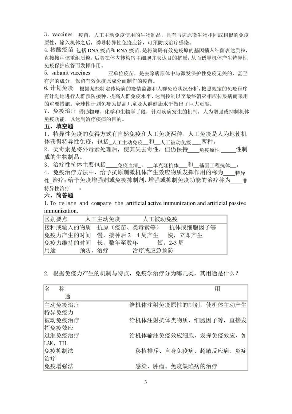 医学免疫学试题及答案.pdf_第3页