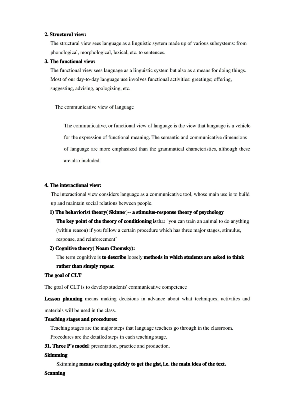 英语教学法教程(王蔷)考研复习资料-名词解释.pdf_第3页