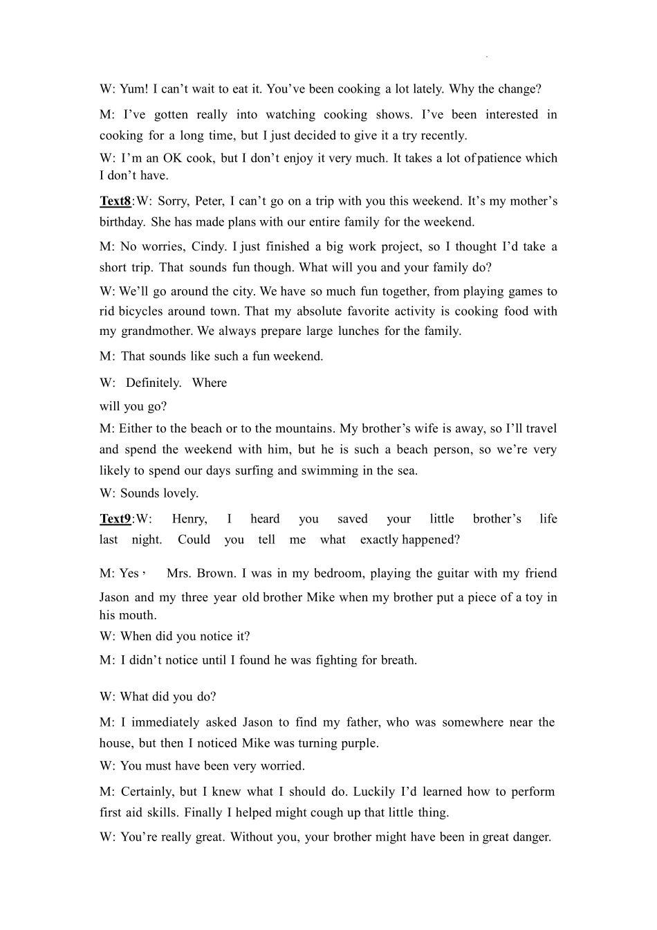 英语试题卷答案【Top30强校】【高一】山西省太原市山西大学附中2025-2026学年第一学期高一0月模块诊断(0.3-0.4).pdf_第3页