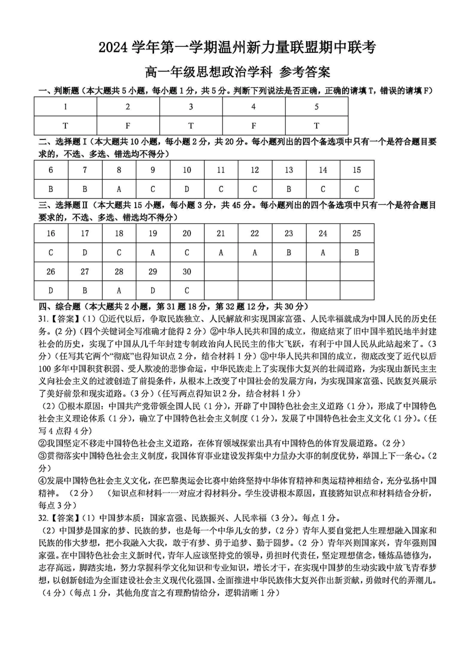 政治答案-24新力量高一期中.pdf_第1页