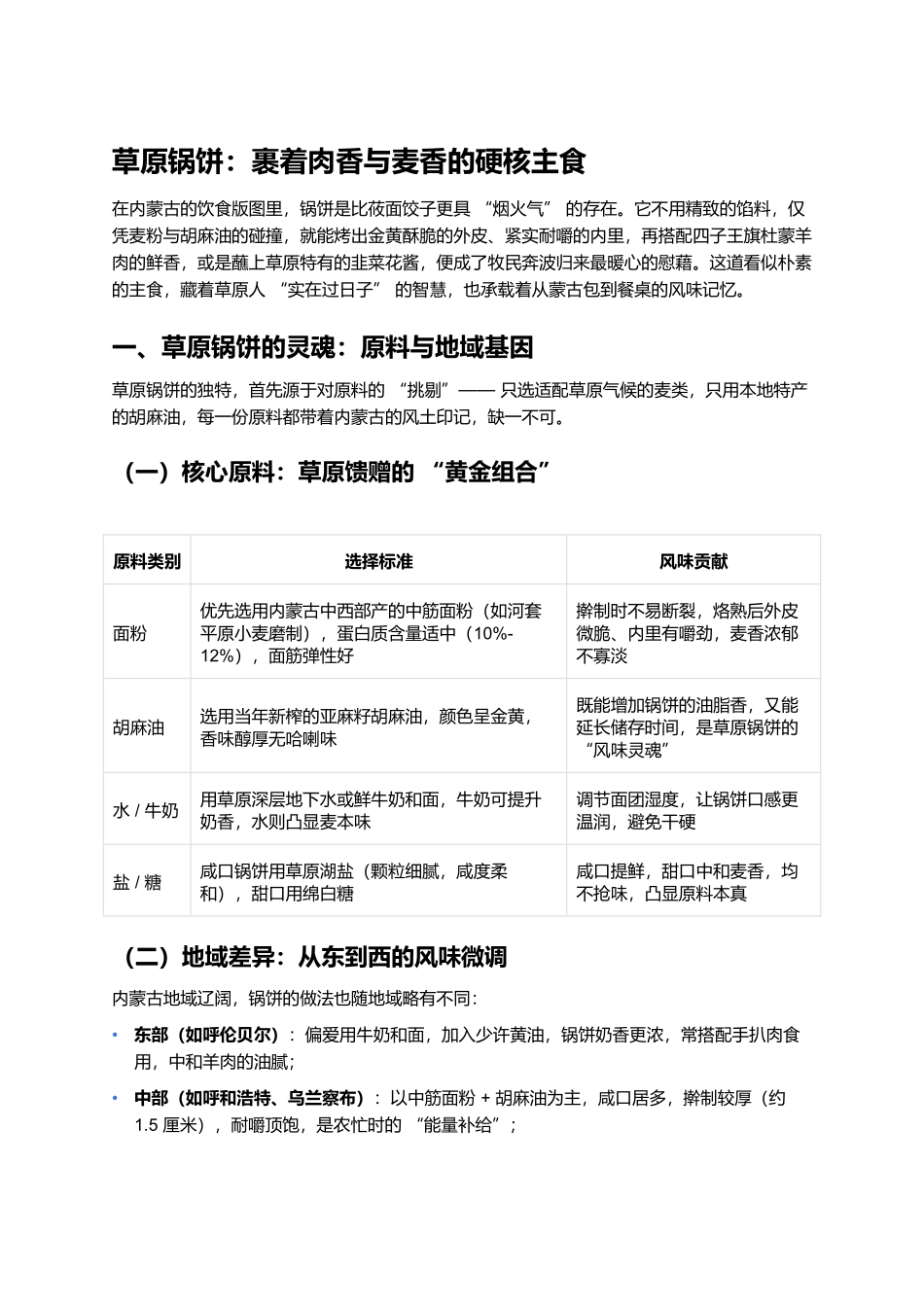 草原锅饼:裹着肉香与麦香的硬核主食.docx_第1页