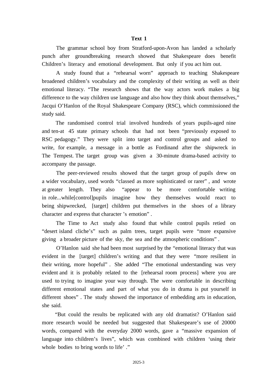 2025年考研英语一真题及参考答案.docx_第3页