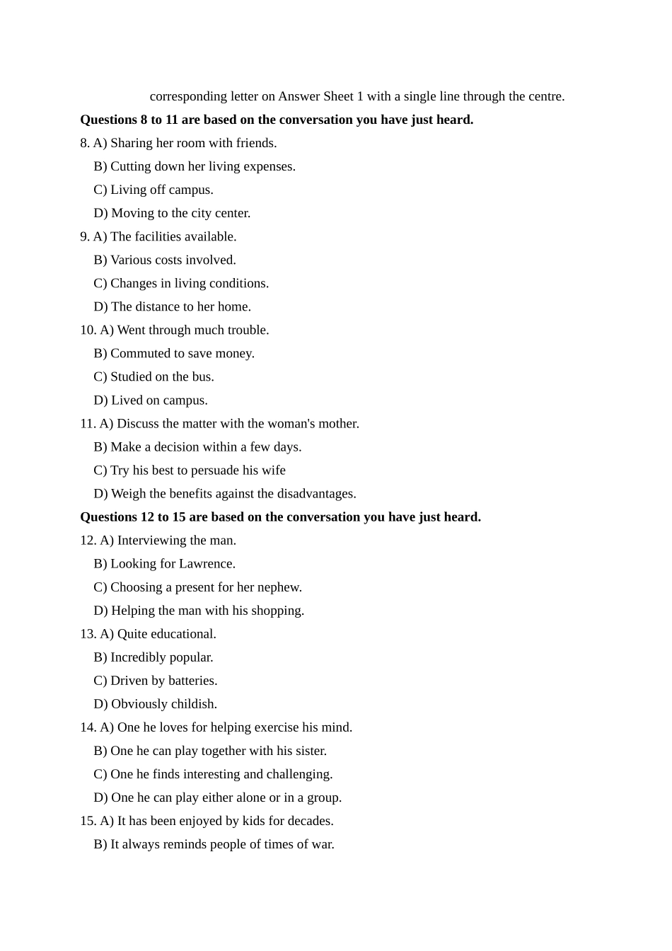 2025年6月大学英语四级考试真题(第2套).docx_第3页